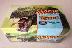 MTG: ODYSSEY Empty Tournament Pack Display Box #C - Magic - No Packs - 2001 - Image 2