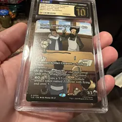 The Mechanist Tactical Tinkerer Avatar Last Airbender MTG CGC Pristine 10 Pop 1 - Image 3