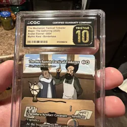The Mechanist Tactical Tinkerer Avatar Last Airbender MTG CGC Pristine 10 Pop 1 - Image 5