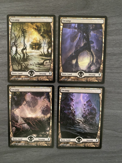 Original Zendikar Full Art Land Set of 20 (1 of each unique) MTG - Image 1