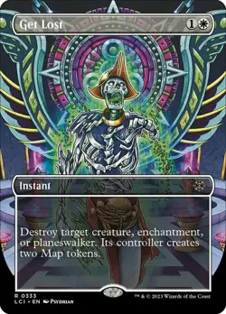 MTG Get Lost - Borderless, NM-Mint, English The Lost Caverns of Ixalan - Image 1