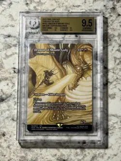 Dragon of Mount Gulg FCA 0012 BGS 9.5 GEM MINT (MTG Final Fantasy 2025) - Image 1