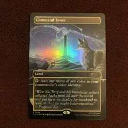 Command Tower (7063) (Rainbow Foil) Secret Lair Drop Foil - Image 1