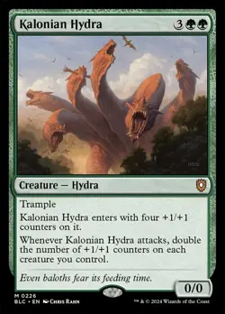1x Kalonian Hydra MTG - Commander: Bloomburrow - NM-Mint - Image 1