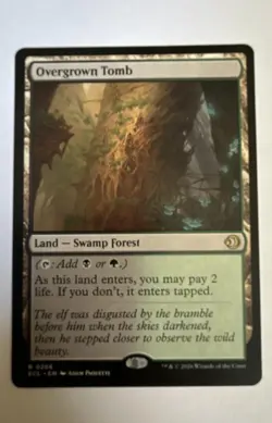 Overgrown Tomb Lorwyn Eclipsed Regular MTG - Image 1