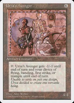 Urza's Avenger NM/M 4th Edition Fourth Artifact Creature Mtg Magic English - Image 1