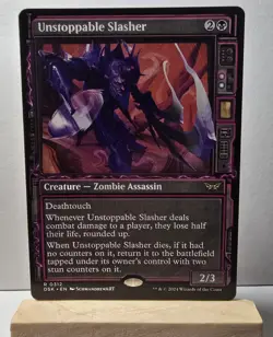 Unstoppable Slasher (Showcase) [Duskmourn: House of Horror] Near Mint - Image 1