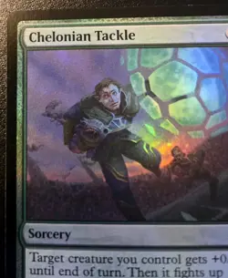 Chelonian Tackle 0142 Foil Uncommon Secrets Of Strixhaven Magic: The Gathering - Image 2
