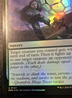 Chelonian Tackle 0142 Foil Uncommon Secrets Of Strixhaven Magic: The Gathering - Image 4