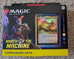 MTG March of the Machine Commander Deck Cavalry Charge Sealed - Image 1