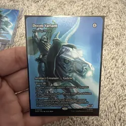 MTG Marvel Doom Variant Extended Art Mythic Artifact Creature - MAR M0099 - Image 1