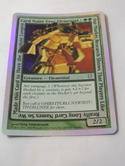 MTG - FOIL - Our Market Research Shows..... - Unhinged - NM - Image 2