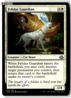 MTG Felidar Guardian [AER - 19] LP - Image 2