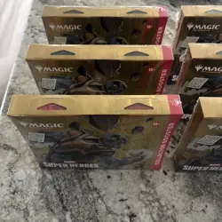 6- Magic The Gathering Marvel Super Heroes Collector Booster Boxes Brand New - Image 3
