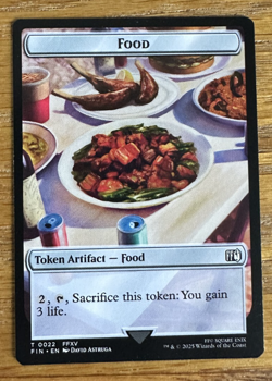 MTG Final Fantasy Token, Hero 0002 / Food 0022 - Image 2
