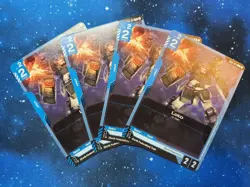 Gundam TCG GD01 Uncommon Blue 4-Card Play Sets - Select Your Cards From List - Image 3