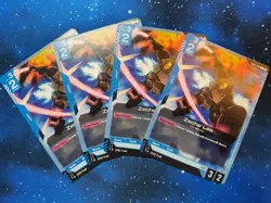 Gundam TCG GD01 Uncommon Blue 4-Card Play Sets - Select Your Cards From List - Image 4
