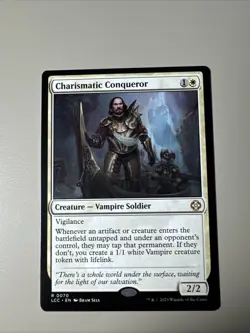 Charismatic Conqueror - NM/MINT Regular Rare #70 Commander: Lost Caverns MTG - Image 1