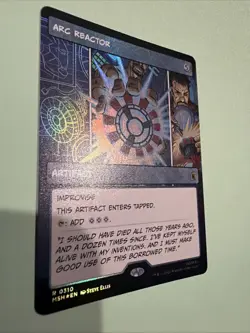 Arc Reactor (Borderless) Marvel Super Heroes Foil Mtg M/NM - Image 2