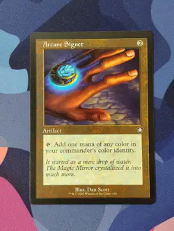 Arcane Signet | RETRO | 7% Off 2+ | Brother's War | NM | MTG - Image 1