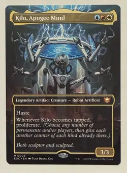 Kilo, Apogee Mind Borderless - Commander: Edge of Eternities MTG - Image 1