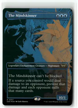 FOIL - The Mindskinner (Showcase) 357 NM MTG Duskmourn: House of Horror Magic - Image 1