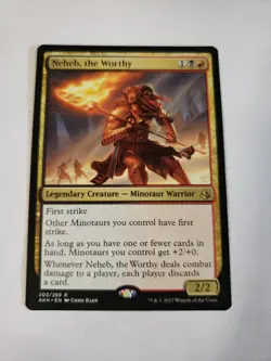 1x Neheb, the Worthy NM Eng MTG - Amonkhet - Image 1
