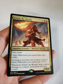 1x Neheb, the Worthy NM Eng MTG - Amonkhet - Image 3