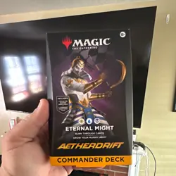 Magic: The Gathering Aetherdrift Commander Deck - Eternal Might - Image 1