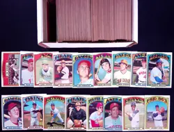(354) dif 1972 Topps baseball lot (45% of set), ~EX, *SEWALL* - Image 1