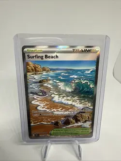 Surfing Beach 114/086 Me04: Chaos Rising Holo - Image 1