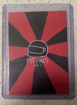 Gridlocks Pit Pals Vol. I Formula 1 George Russell Holo Custom Trading Card - Image 2