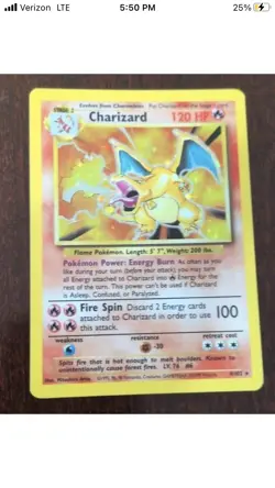 Charizard 4/102 Base Set Holo - Image 1