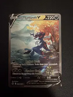 Hisuian Samurott V GG51/GG70 SWSH: Crown Zenith: Galarian Gallery Holo - Image 1