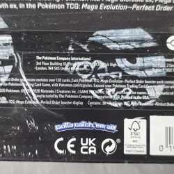 Pokemon TCG Mega Evolution Perfect Order Booster Box 36 Packs Sealed - Image 4