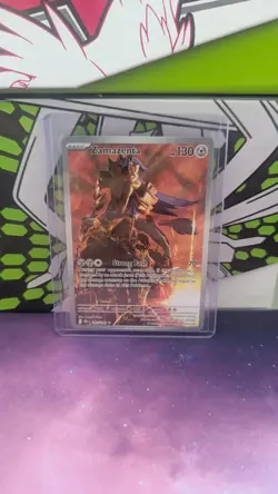 Zamazenta 201/182 Destined Rivals Illustration Rare Pokemon Card TCG Near Mint - Image 1