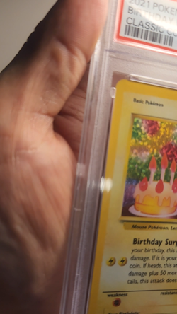2021 Pokemon Celebrations Birthday Pikachu PSA 10 - Image 2