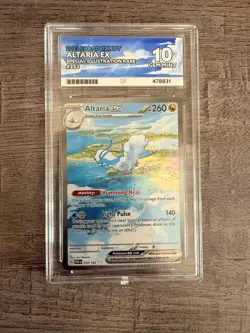 Pokemon TCG Altaria EX Paradox Rift Holo Card 253/182 Ace 10 - Image 1