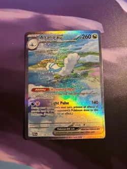 Pokemon TCG Altaria EX Paradox Rift Holo Card 253/182 - Image 1