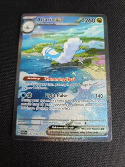 Pokemon TCG Altaria EX Paradox Rift Holo Card 253/182 Pack Fresh - Image 1