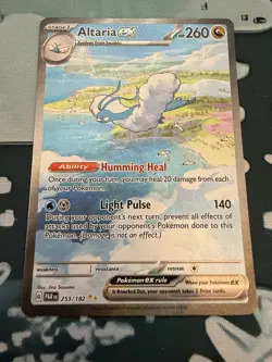 Pokemon TCG Altaria EX Paradox Rift Holo Card 253/182 - Near Mint Condition - Image 1