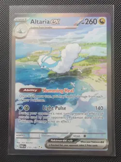 Pokemon TCG Altaria EX Paradox Rift Holo Card 253/182 Special Illustration - Image 1