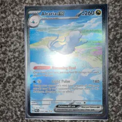 Best Price Pokemon TCG Altaria EX Paradox Rift Holo Card 253/182 - Image 1