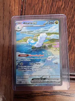 Pokemon TCG Altaria EX Paradox Rift Holo Card 253/182 - Image 1