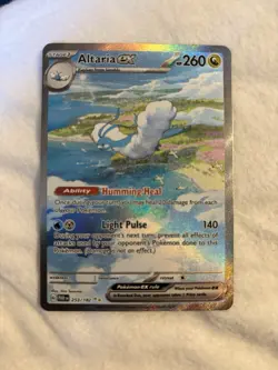 Pokemon TCG Altaria EX Paradox Rift Holo Card 253/182 - Image 1