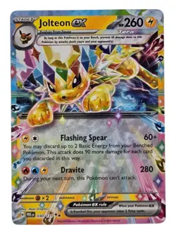 Jolteon EX 030/131 Prismatic Evolutions Double Rare Pokemon Card NM - Image 1