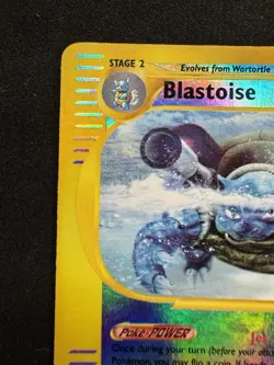 Blastoise 37/165 Expedition E-Series Reverse Holo Rare Pokemon TCG Card LP- - Image 2