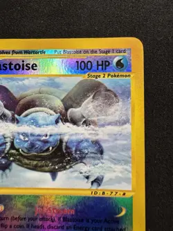 Blastoise 37/165 Expedition E-Series Reverse Holo Rare Pokemon TCG Card LP- - Image 3