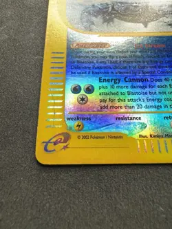 Blastoise 37/165 Expedition E-Series Reverse Holo Rare Pokemon TCG Card LP- - Image 4