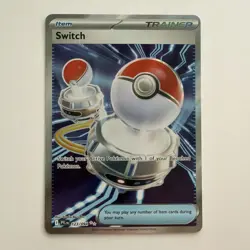 Switch 123/094 Double Ultra Rare Full Art Pokemon Phantasmal Flames NM - Image 1